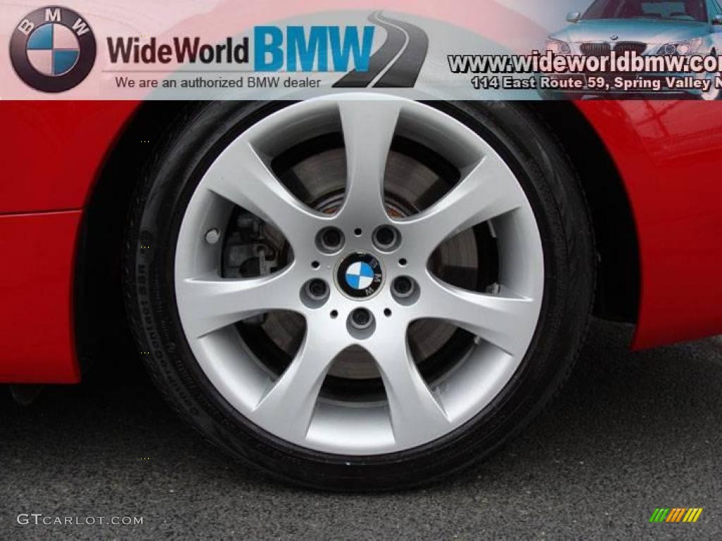 2007 3 Series 335i Convertible - Crimson Red / Cream Beige photo #4