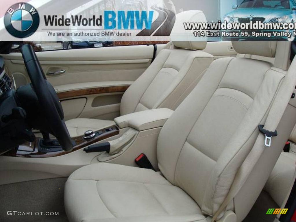 2007 3 Series 335i Convertible - Crimson Red / Cream Beige photo #10
