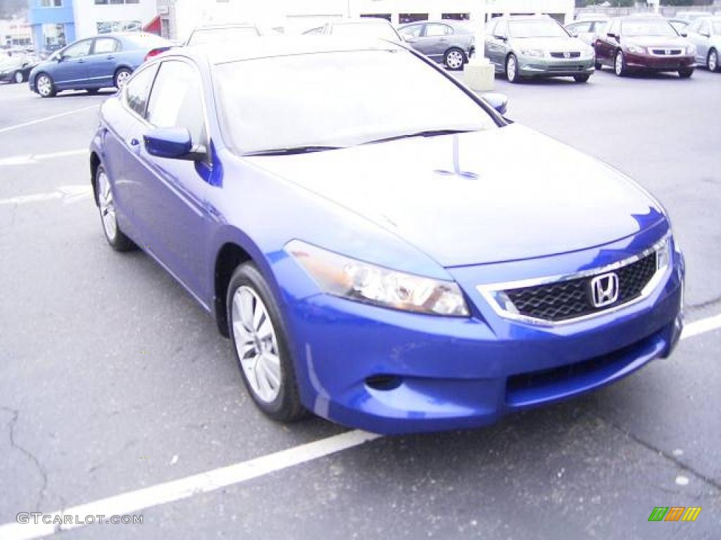 2010 Accord LX-S Coupe - Belize Blue Pearl / Black photo #5