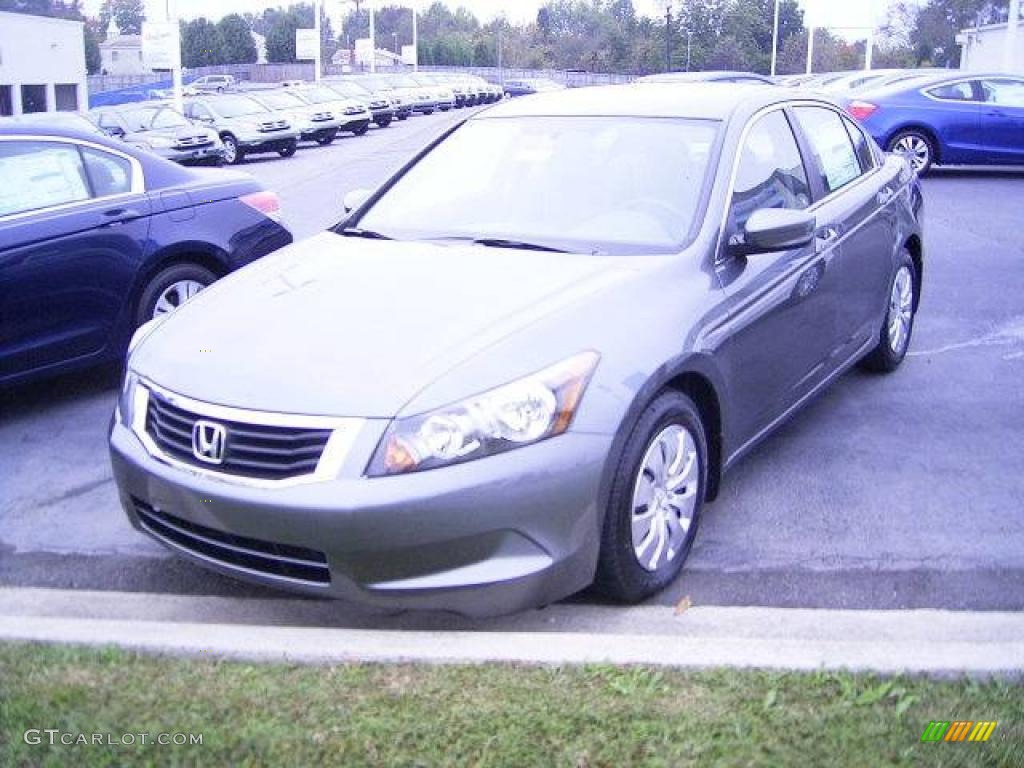 2010 Accord LX Sedan - Polished Metal Metallic / Gray photo #1