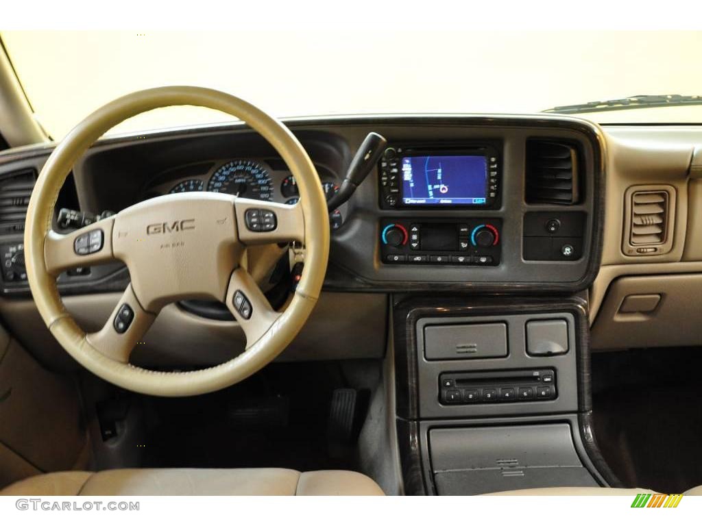 2004 Yukon XL Denali AWD - Carbon Metallic / Sandstone photo #7