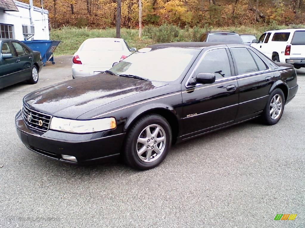 1999 Seville STS - Sable Black / Neutral Shale photo #2