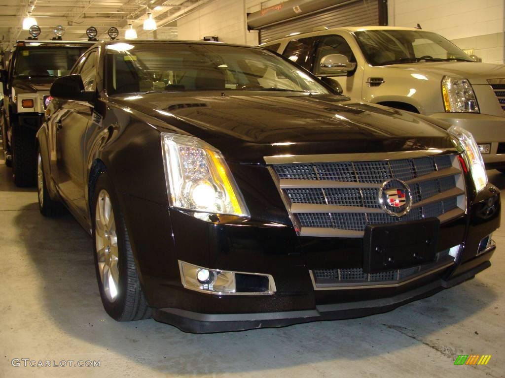 2008 CTS 4 AWD Sedan - Black Raven / Ebony photo #4