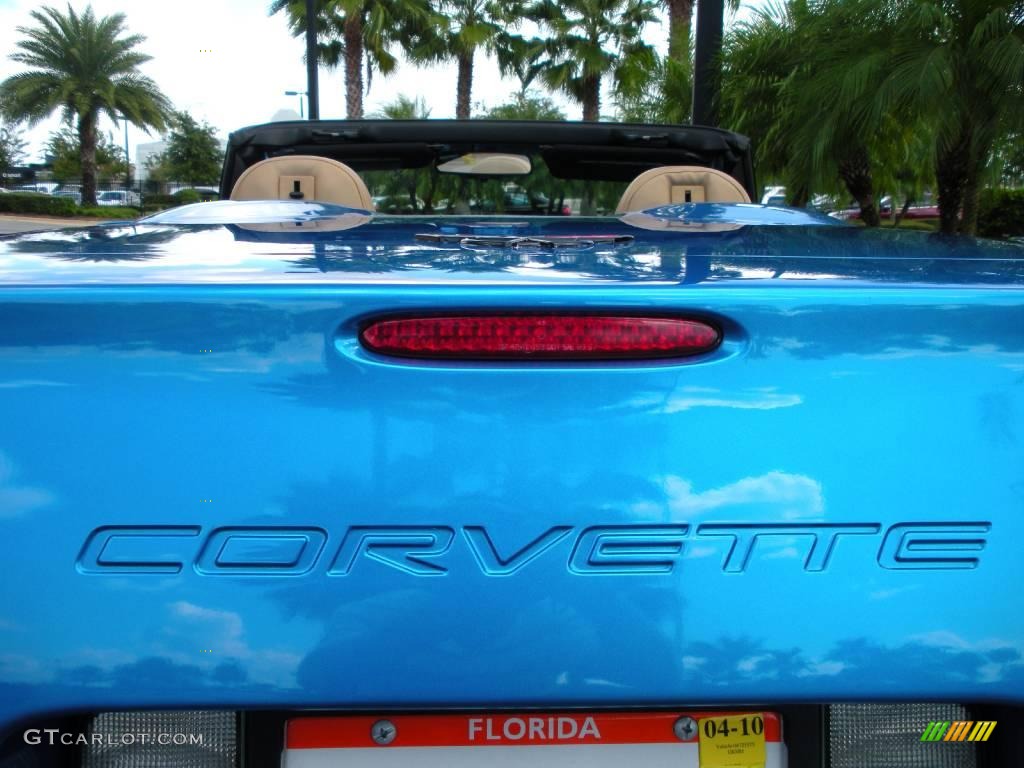 2000 Corvette Convertible - Nassau Blue Metallic / Light Oak photo #14