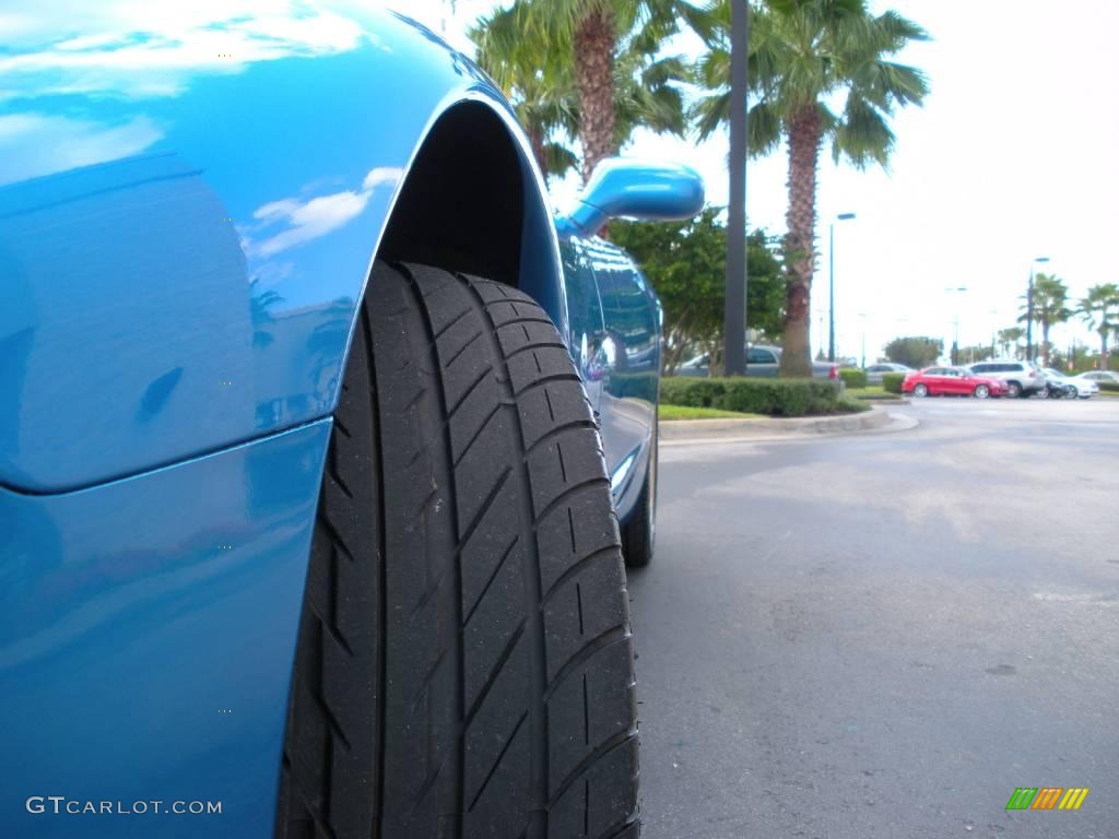 2000 Corvette Convertible - Nassau Blue Metallic / Light Oak photo #15