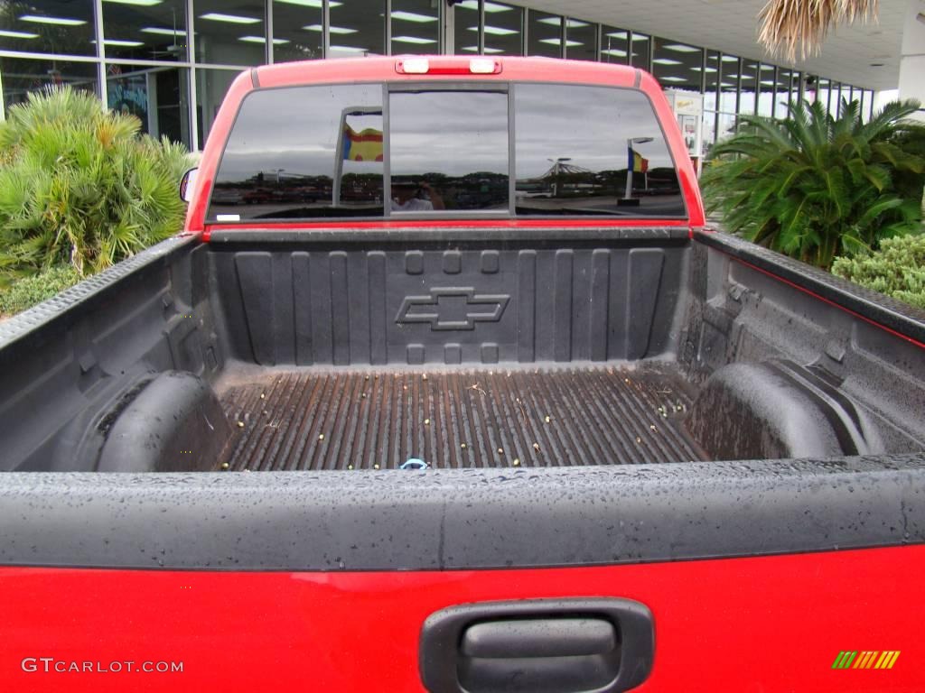 2000 Silverado 1500 Regular Cab - Victory Red / Graphite photo #9