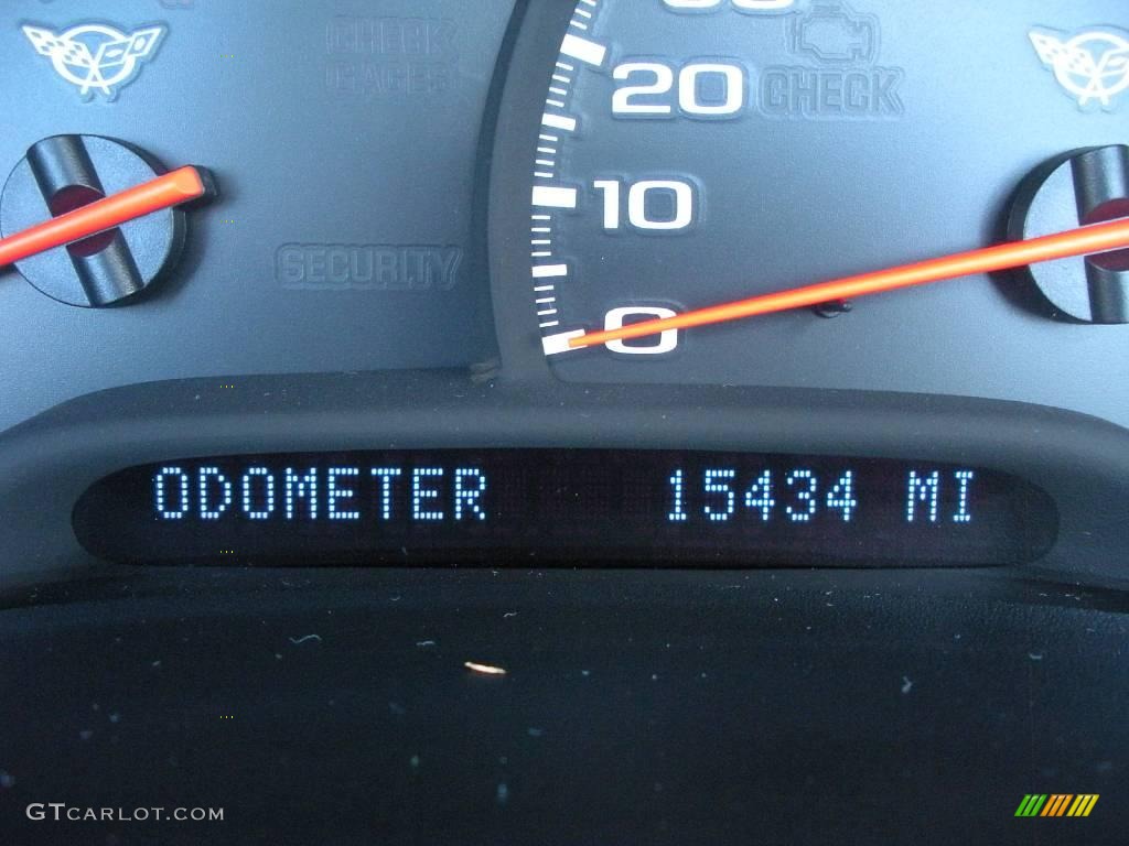 2000 Corvette Convertible - Nassau Blue Metallic / Light Oak photo #23