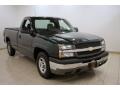 Dark Green Metallic 2004 Chevrolet Silverado 1500 Regular Cab