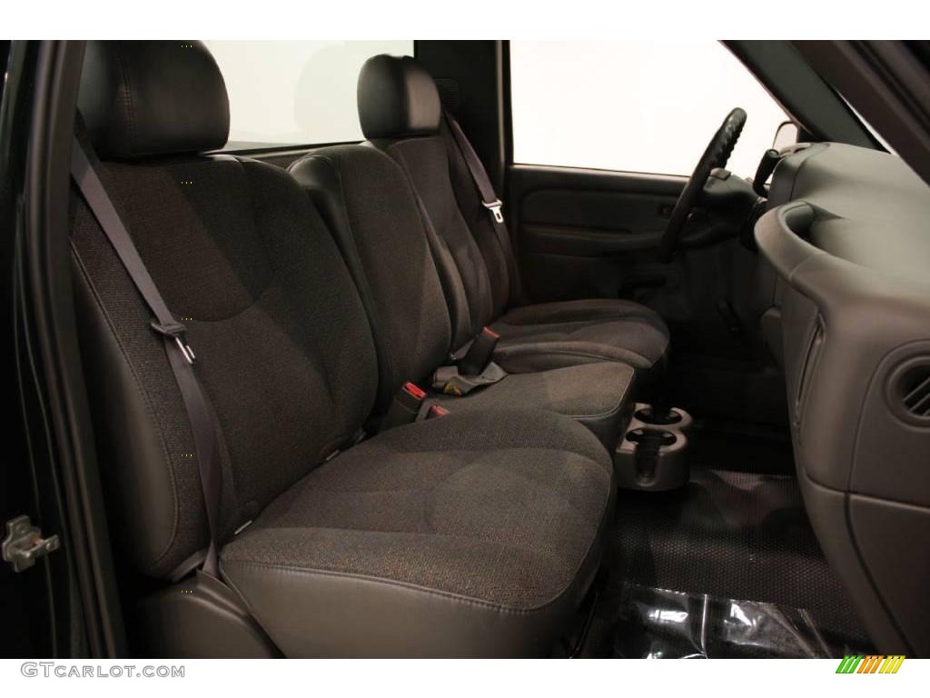 2004 Silverado 1500 Regular Cab - Dark Green Metallic / Dark Charcoal photo #12