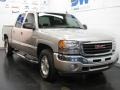 2006 Silver Birch Metallic GMC Sierra 1500 SLT Crew Cab 4x4  photo #1