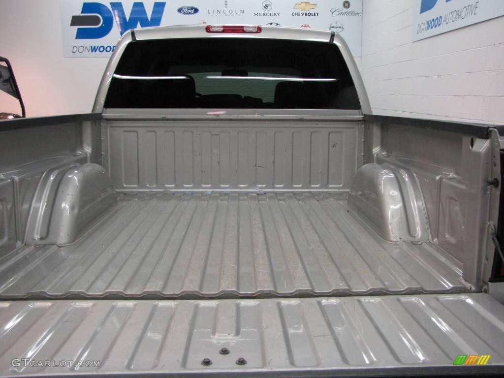 2006 Sierra 1500 SLT Crew Cab 4x4 - Silver Birch Metallic / Pewter photo #9