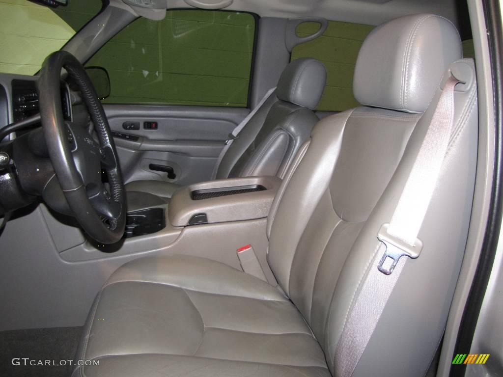 2006 Sierra 1500 SLT Crew Cab 4x4 - Silver Birch Metallic / Pewter photo #10