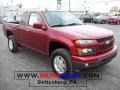 2010 Cardinal Red Metallic Chevrolet Colorado LT Extended Cab 4x4  photo #1