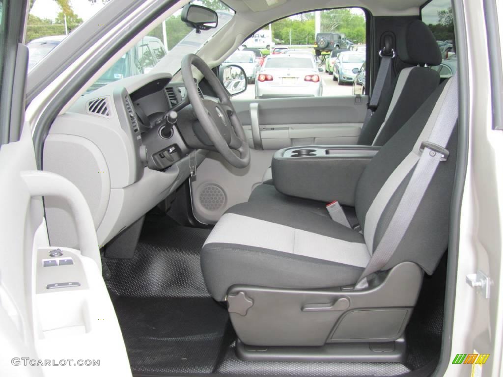 2008 Sierra 1500 Regular Cab - Silver Birch Metallic / Dark Titanium photo #9