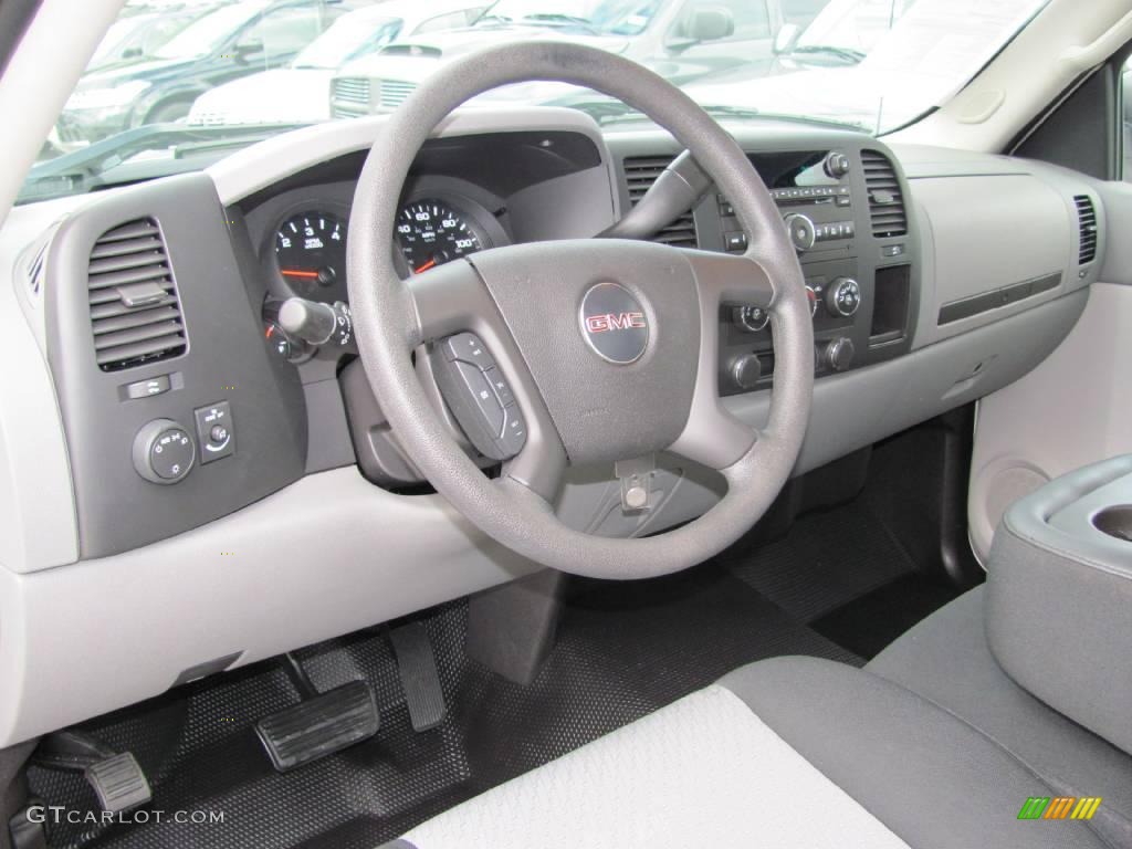 2008 Sierra 1500 Regular Cab - Silver Birch Metallic / Dark Titanium photo #11