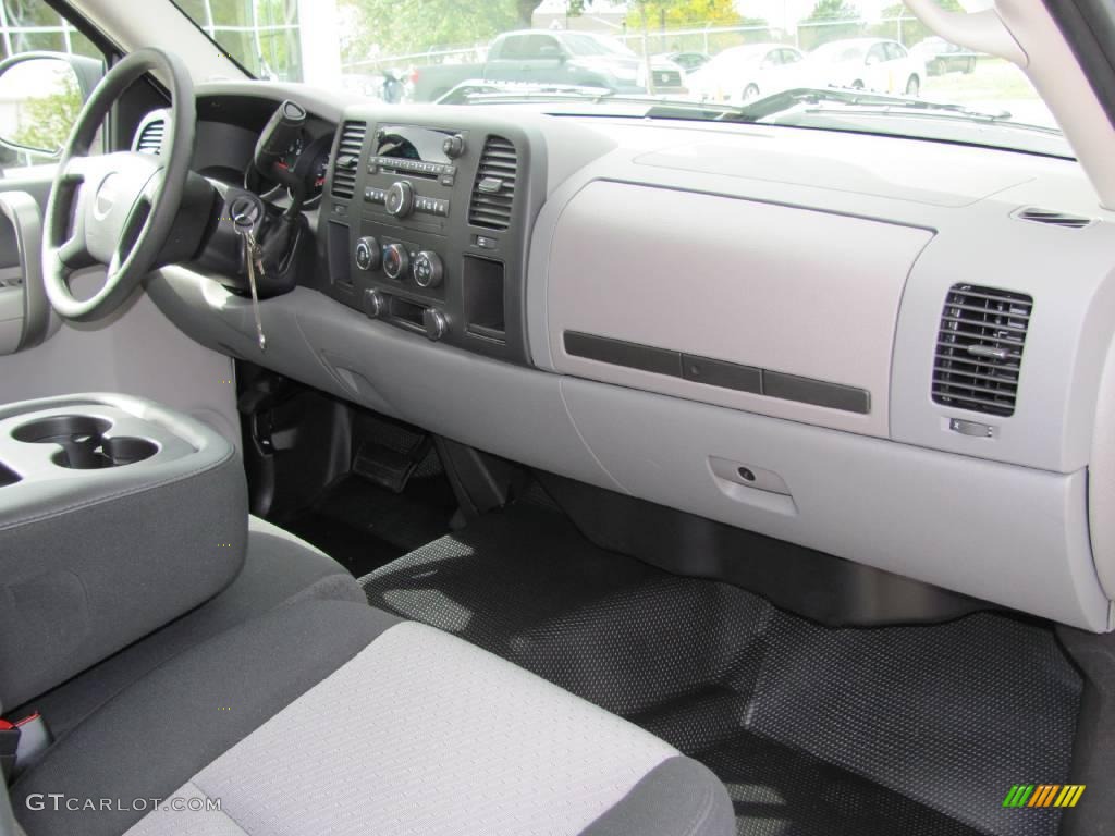 2008 Sierra 1500 Regular Cab - Silver Birch Metallic / Dark Titanium photo #12