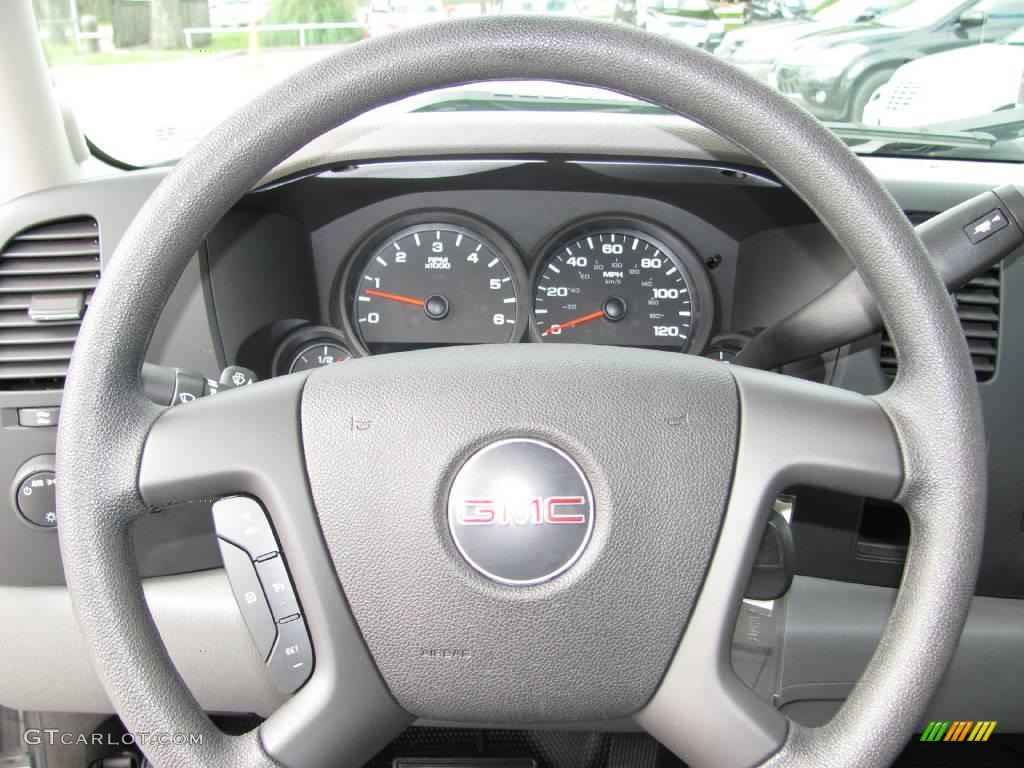 2008 Sierra 1500 Regular Cab - Silver Birch Metallic / Dark Titanium photo #13