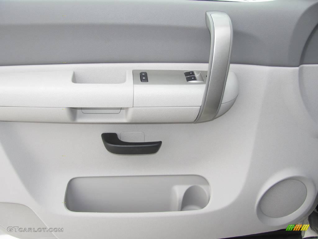 2008 Sierra 1500 Regular Cab - Silver Birch Metallic / Dark Titanium photo #15