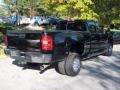 2008 Black Onyx GMC Sierra 3500HD SLT Crew Cab 4x4 Dually  photo #5