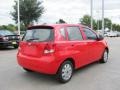 Victory Red - Aveo LS Hatchback Photo No. 5