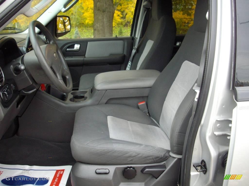 2003 Expedition XLT 4x4 - Silver Birch Metallic / Flint Grey photo #11