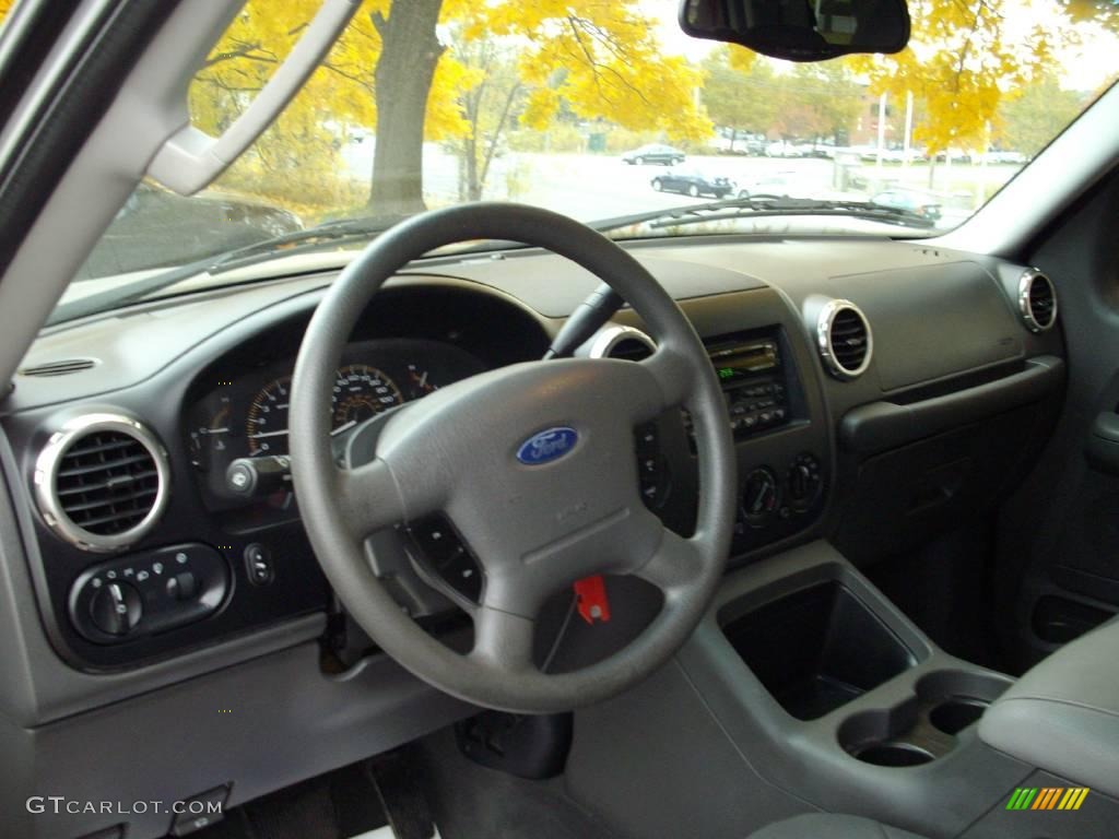 2003 Expedition XLT 4x4 - Silver Birch Metallic / Flint Grey photo #12