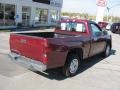 2007 Deep Ruby Red Metallic Chevrolet Colorado LS Regular Cab  photo #3