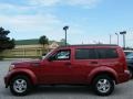 2009 Inferno Red Crystal Pearl Dodge Nitro SE  photo #2