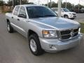 2010 Bright Silver Metallic Dodge Dakota ST Crew Cab  photo #3