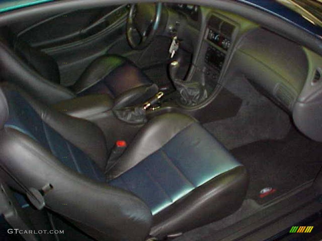 Dark Charcoal/Mystichrome Interior 2004 Ford Mustang Cobra Coupe Photo #20330279