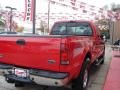 2005 Red Clearcoat Ford F250 Super Duty Lariat SuperCab 4x4  photo #18