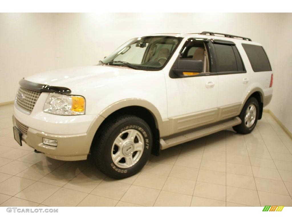 2006 Expedition King Ranch 4x4 - Oxford White / Medium Parchment photo #3