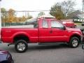 2006 Red Clearcoat Ford F350 Super Duty XL SuperCab 4x4  photo #4