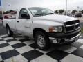 2004 Bright White Dodge Ram 1500 ST Regular Cab  photo #4