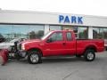 2006 Red Clearcoat Ford F350 Super Duty XL SuperCab 4x4  photo #28