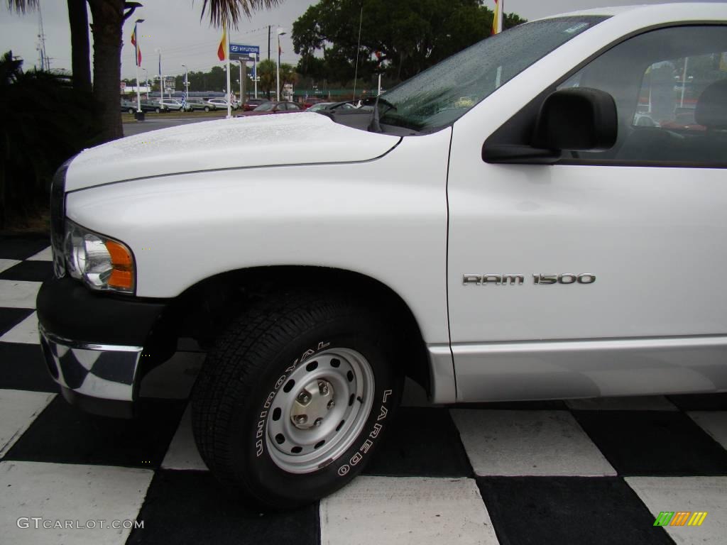 2004 Ram 1500 ST Regular Cab - Bright White / Dark Slate Gray photo #19