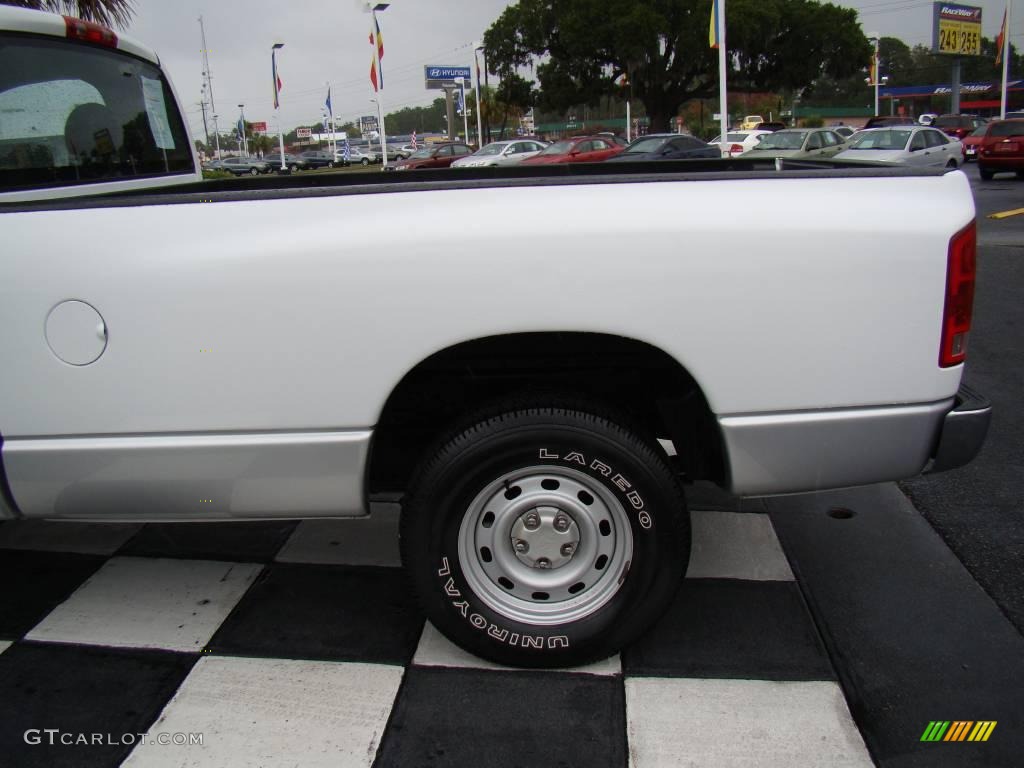 2004 Ram 1500 ST Regular Cab - Bright White / Dark Slate Gray photo #20