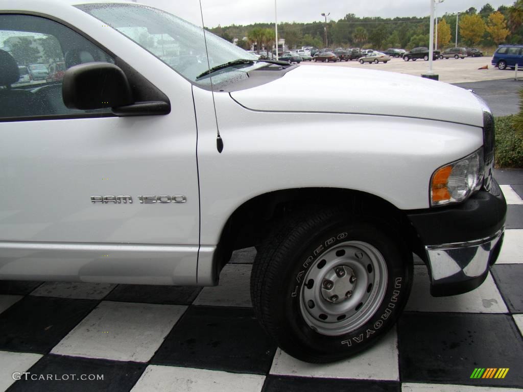 2004 Ram 1500 ST Regular Cab - Bright White / Dark Slate Gray photo #24