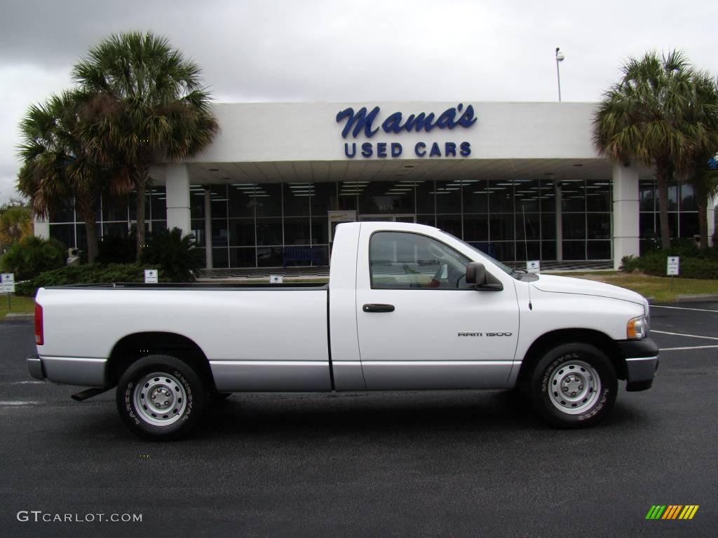 2004 Ram 1500 ST Regular Cab - Bright White / Dark Slate Gray photo #26