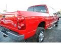 2007 Flame Red Dodge Ram 2500 Laramie Mega Cab 4x4  photo #17