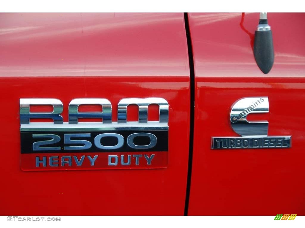 2007 Dodge Ram 2500 Laramie Mega Cab 4x4 Marks and Logos Photo #20331095