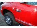 2007 Flame Red Dodge Ram 2500 Laramie Mega Cab 4x4  photo #20