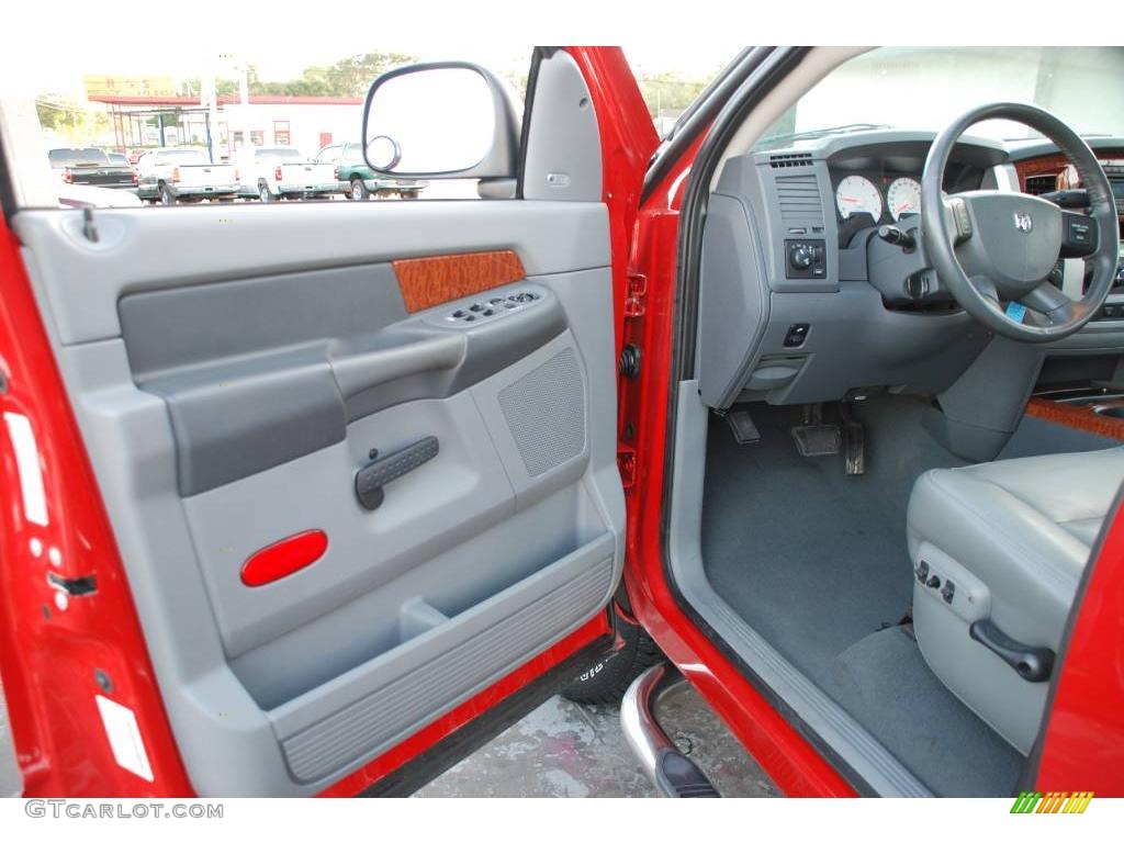 Medium Slate Gray Interior 2007 Dodge Ram 2500 Laramie Mega Cab 4x4 Photo #20331155