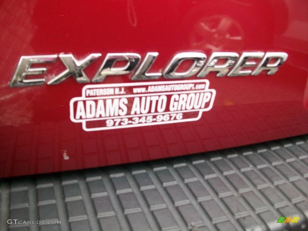 2004 Explorer XLS 4x4 - Redfire Metallic / Medium Parchment photo #25