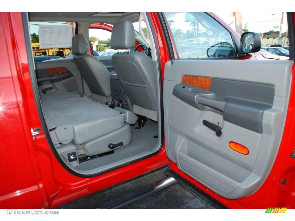 Medium Slate Gray Interior 2007 Dodge Ram 2500 Laramie Mega Cab 4x4 Photo #20331351
