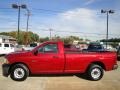 2010 Inferno Red Crystal Pearl Dodge Ram 1500 ST Regular Cab  photo #2