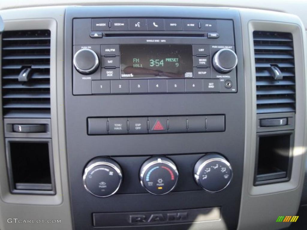 2010 Ram 1500 ST Regular Cab - Inferno Red Crystal Pearl / Dark Slate/Medium Graystone photo #14