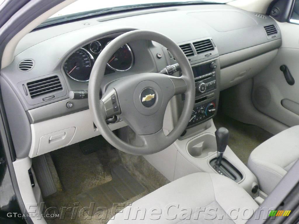 2007 Cobalt LS Sedan - Black / Gray photo #12