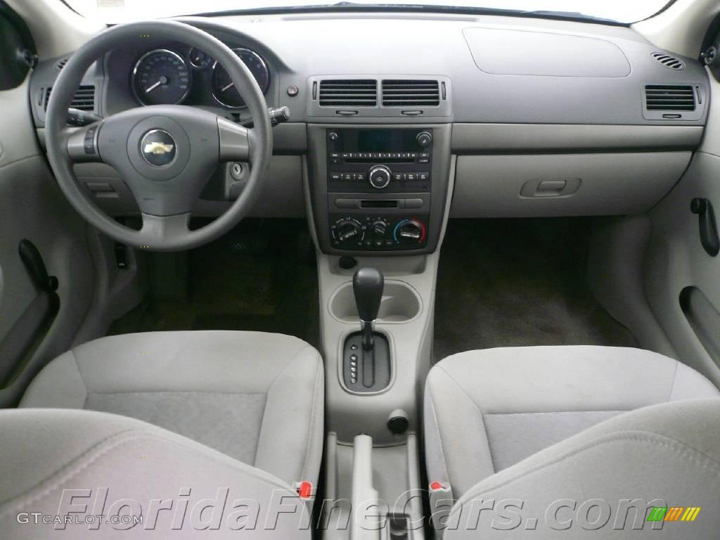 2007 Cobalt LS Sedan - Black / Gray photo #16