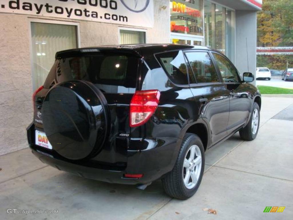 2008 RAV4 4WD - Black / Ash photo #2